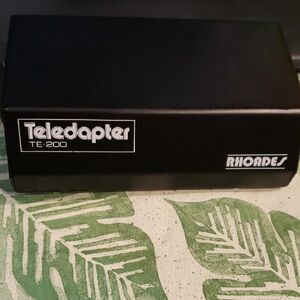 RHOADES TE-200 Teledapter - Simulated Stereo TV Sound Adapter - EVC